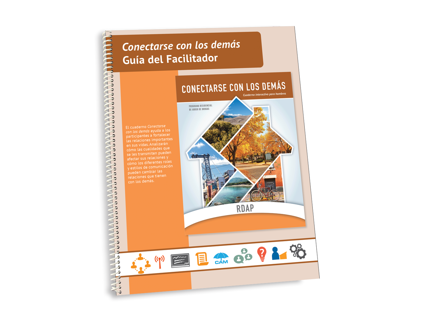 Men's Connecting with Others Facilitator Guide - SPANISH