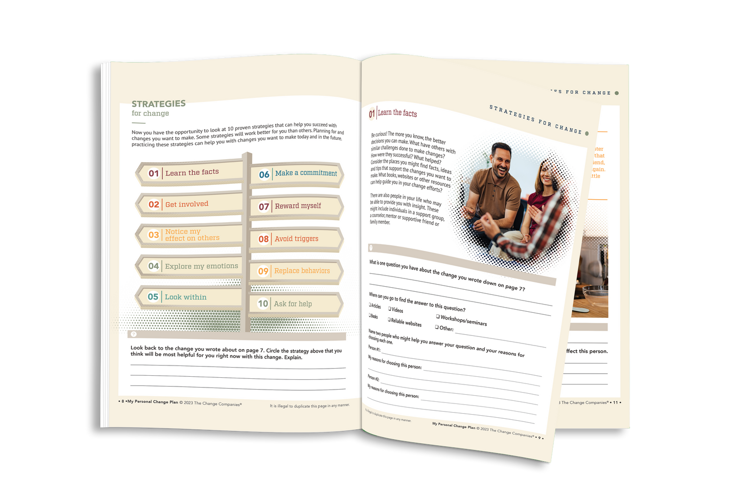 My Life in Recovery - My Personal Change Plan