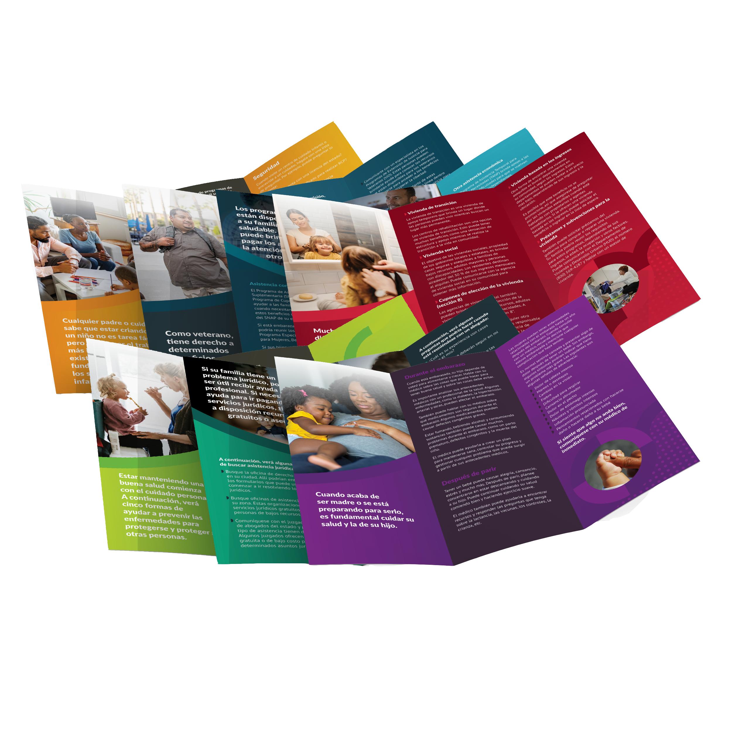 Family Program Pamphlets - Complete Set - SPANISH – The Change Companies