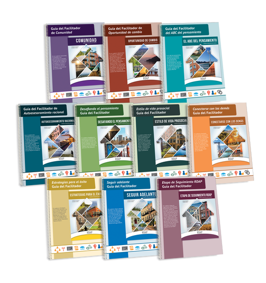 Complete Set Men's RDAP Facilitator Guides - SPANISH