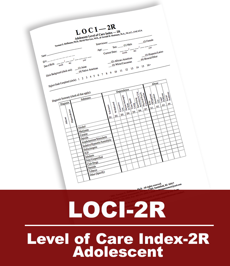 LOCI-2R Tool (Adolescent)