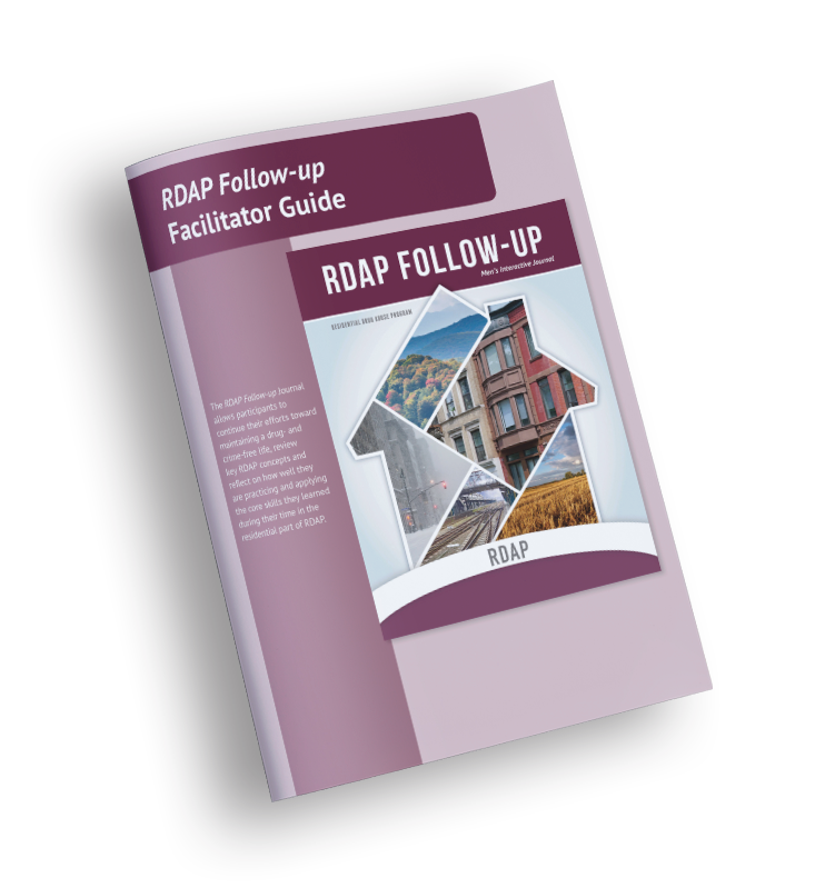 RDAP 12-month Follow-up Facilitator Guide - Men – The Change Companies